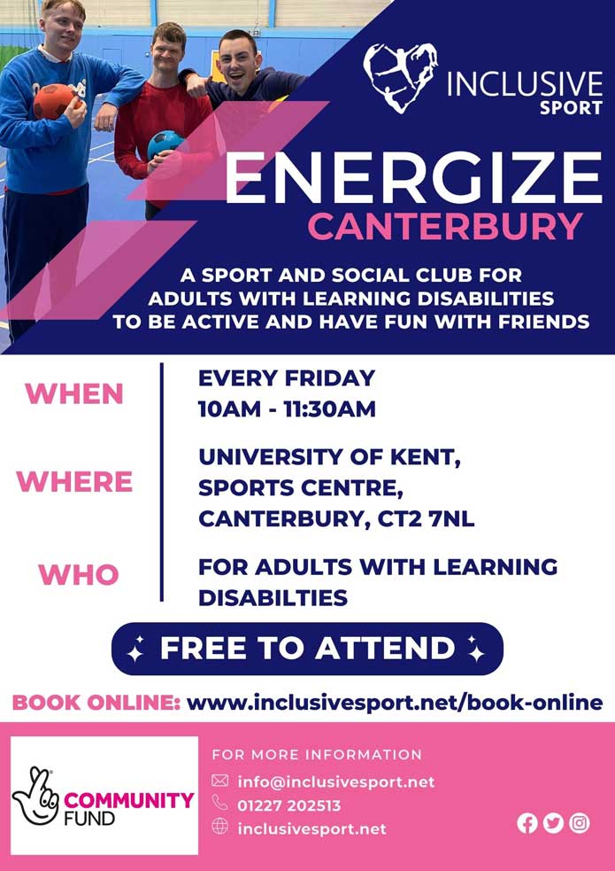 Inclusive Sport Adults Energize Canterbury flyer
